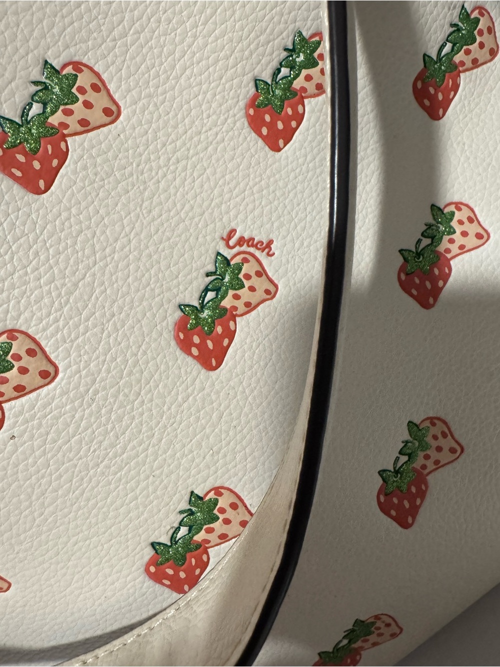 Coach Molly bucket bag Strawberry Print Crossbody Bag - Picture 12 of 13